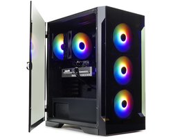 Intel i7 12700K 12-Core Game PC / Gaming Desktop - RTX 5060 8GB - 32GB RAM - 4TB M.2 NVMe SSD - WiFi - Windows 11 Professional - Gamdias ELITE E2