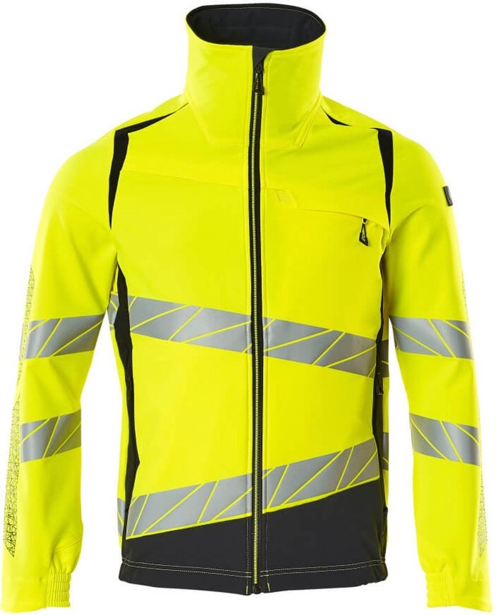 Mascot Accelerate Safe Jas 19009-511 hi-vis /donkermarine Geel