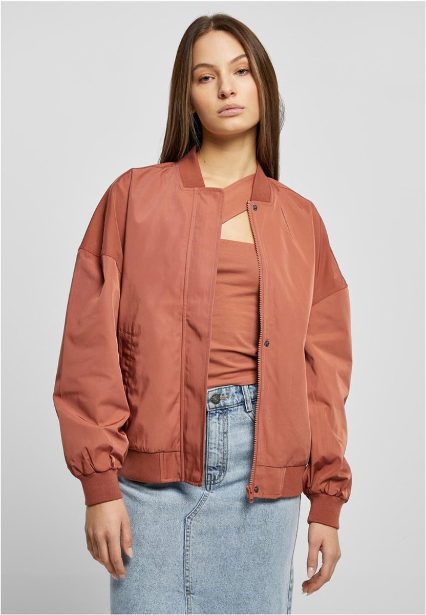 Urban Classics Recycled Oversized Light Bomber jacket 4XL Oranje