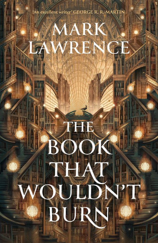 The Library Trilogy 1 - The Book That Wouldn’t Burn - cover