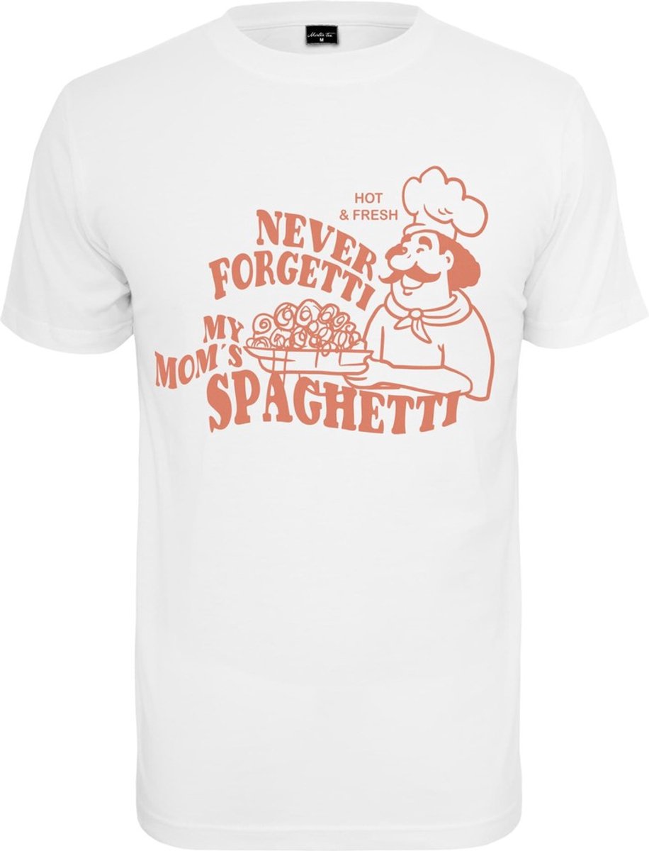 Mister Tee Spaghetti Heren T-shirt XXL Wit