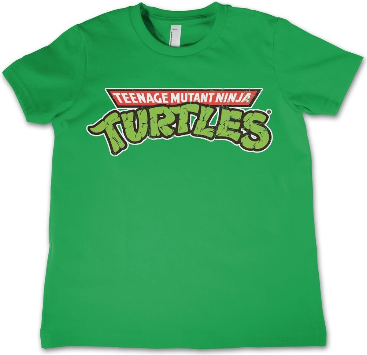 Teenage Mutant Ninja Turtles TMNT Classic Logo T-shirt voor kinderen, groen