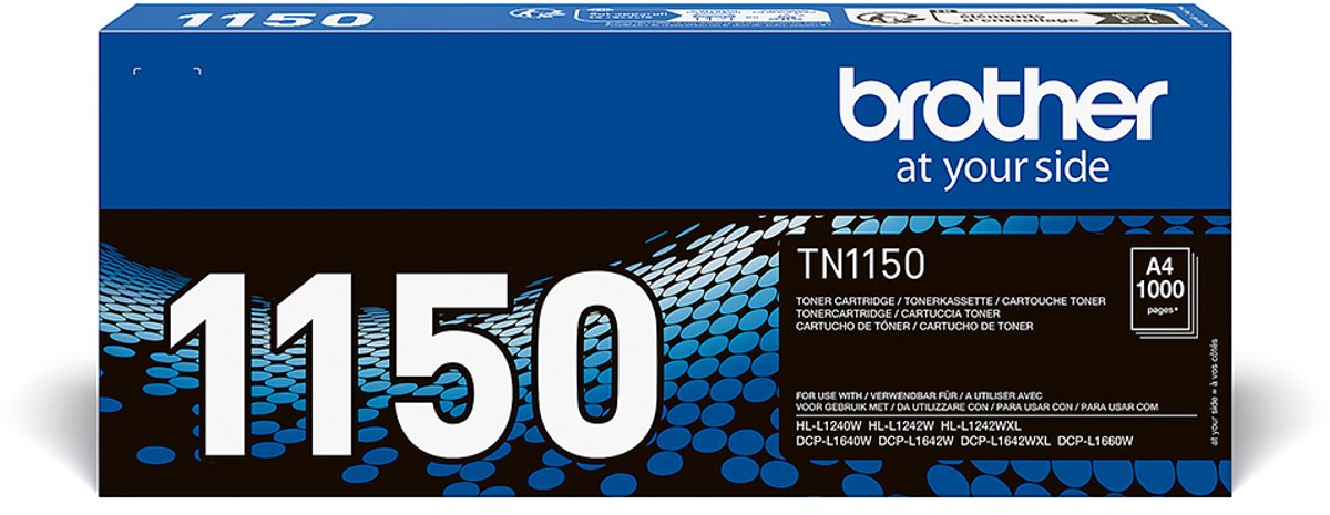 Brother TN-1150 tonercartridge 1 stuk(s) Origineel Zwart