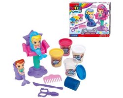 LEXIBOOK - Schitterende zeemeermin-kapsalon van zachte, kneedbare Play-Doh