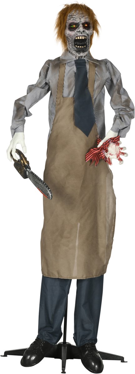 HOMCOM Halloween Decoraties Polyester, PE, Kunststof, Staal 130L x 18B x 170H cm meerkleurig
