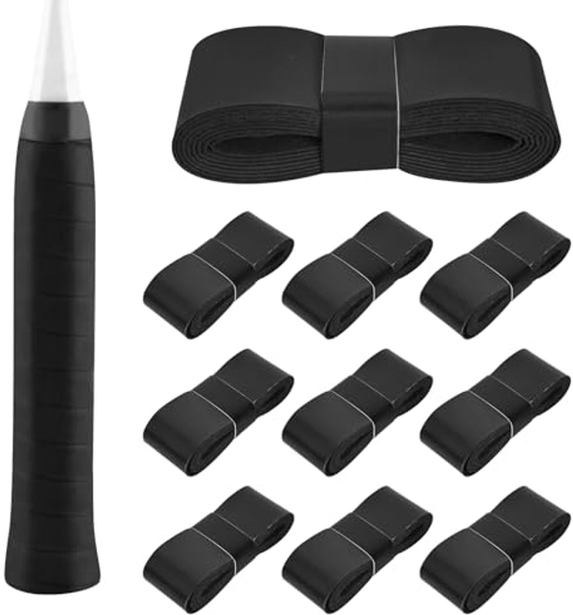 Veelkleurige Racket Over Grip Tape - 10 Stuks Antislip Badminton en Tennis Grip