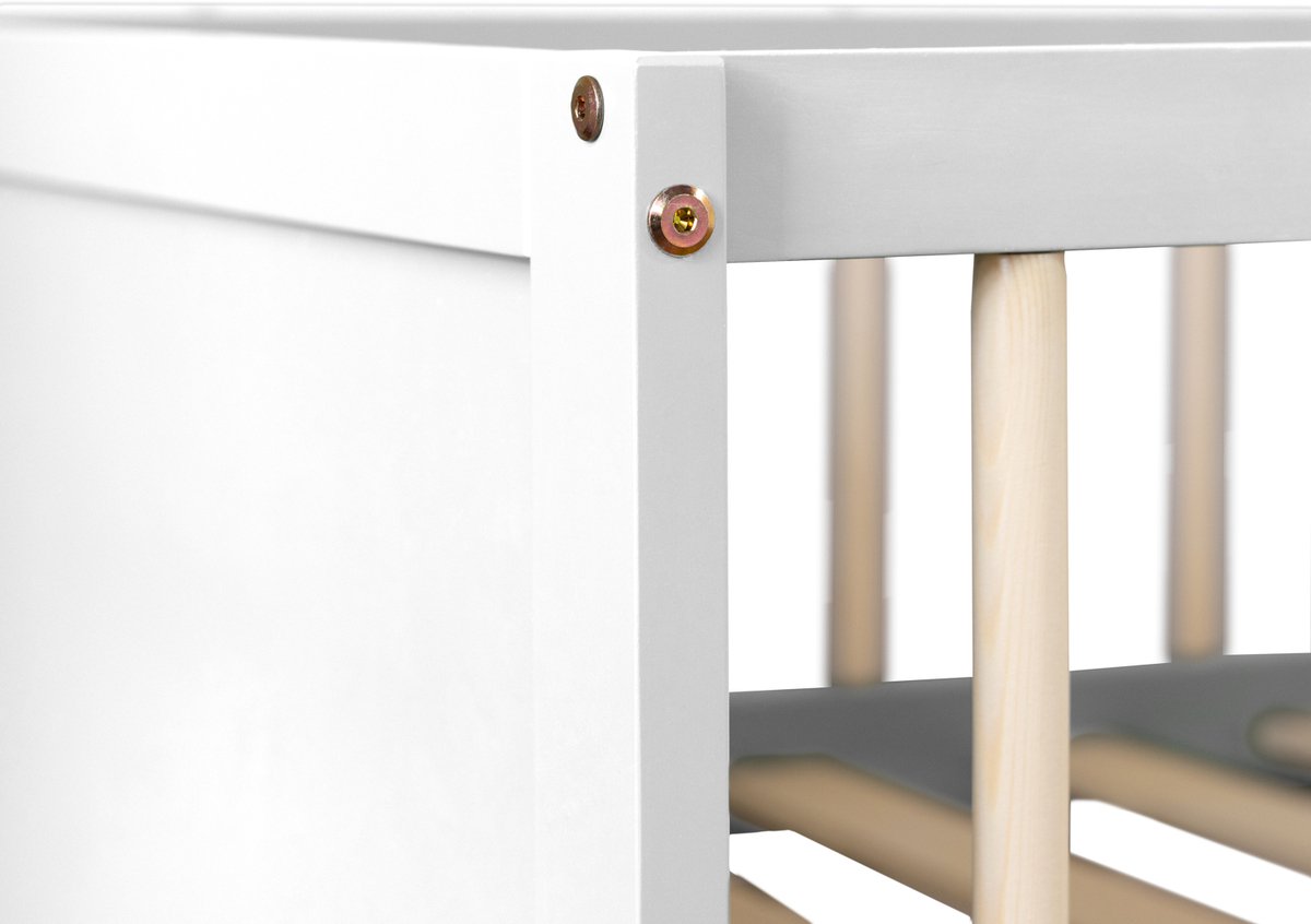 Kinderbed 190x90cm wit ADAM