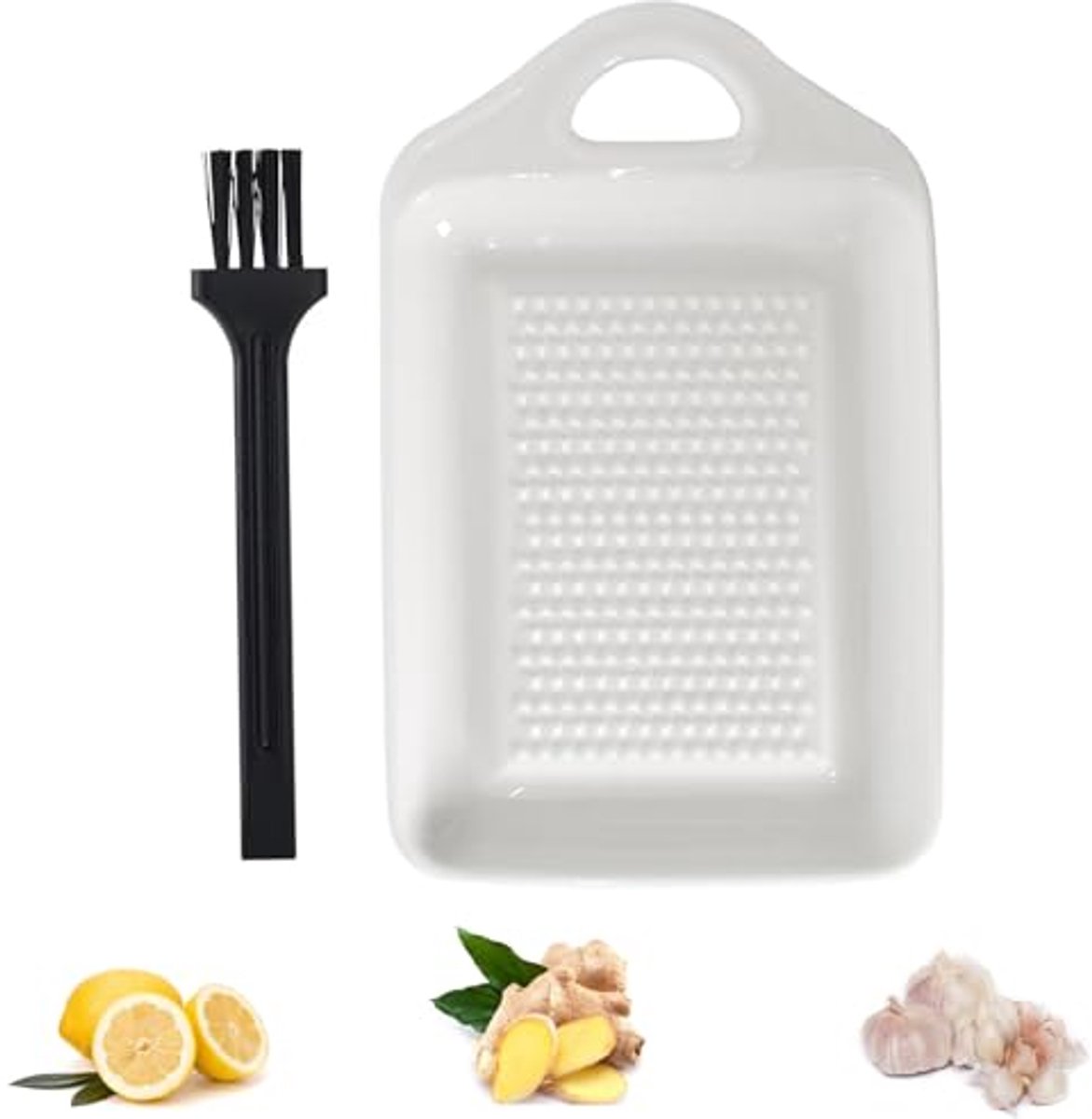 Keramische rasp voor gember, knoflook en groenten - ideale keukenhulp