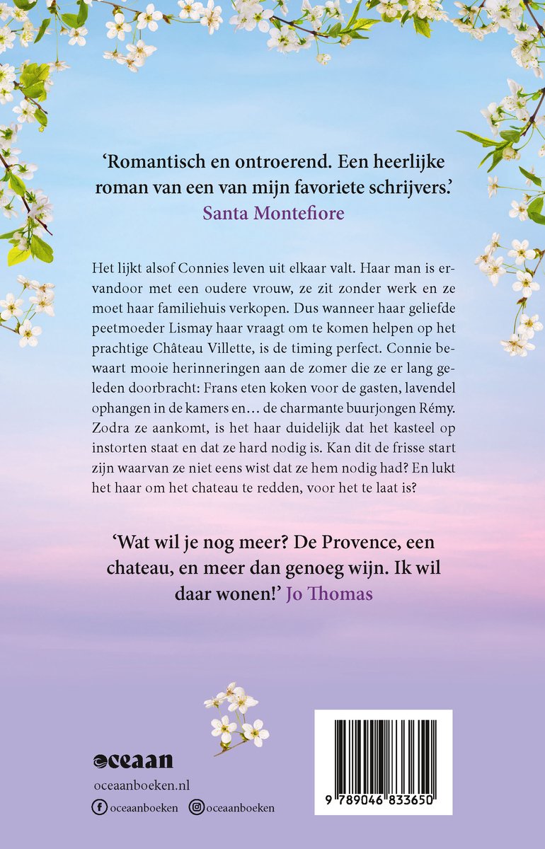 Een nacht op het chateau - back cover