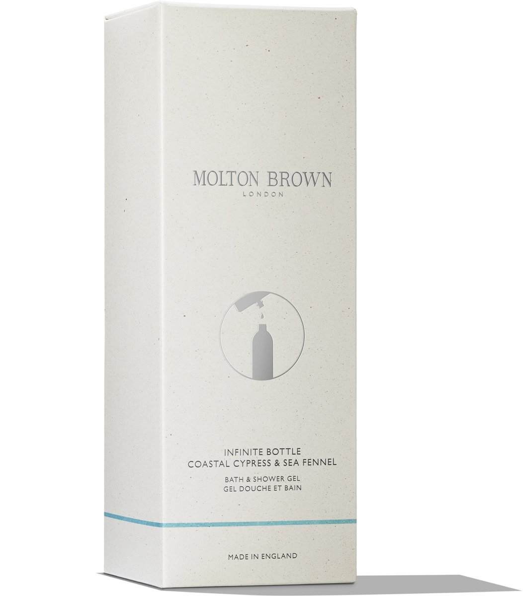 Molton Brown Coastal Cypress & Sea Fennel Bath & Showergel Infinity Bottle 400 ml