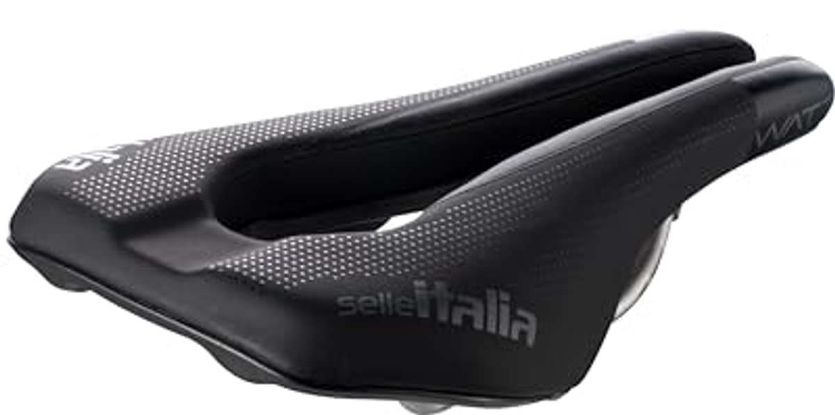 Triathlon Zadel met TI 316 Frame en Anatomische Uitholling - Ideale Fietspositie, Lichtgewicht en Comfortabel