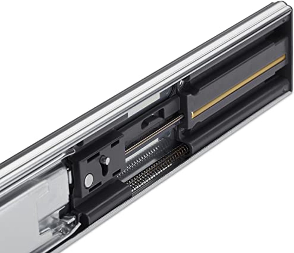 Volledig Uittrekbare Ladegeleiders 650 mm met 45 kg Draagkracht