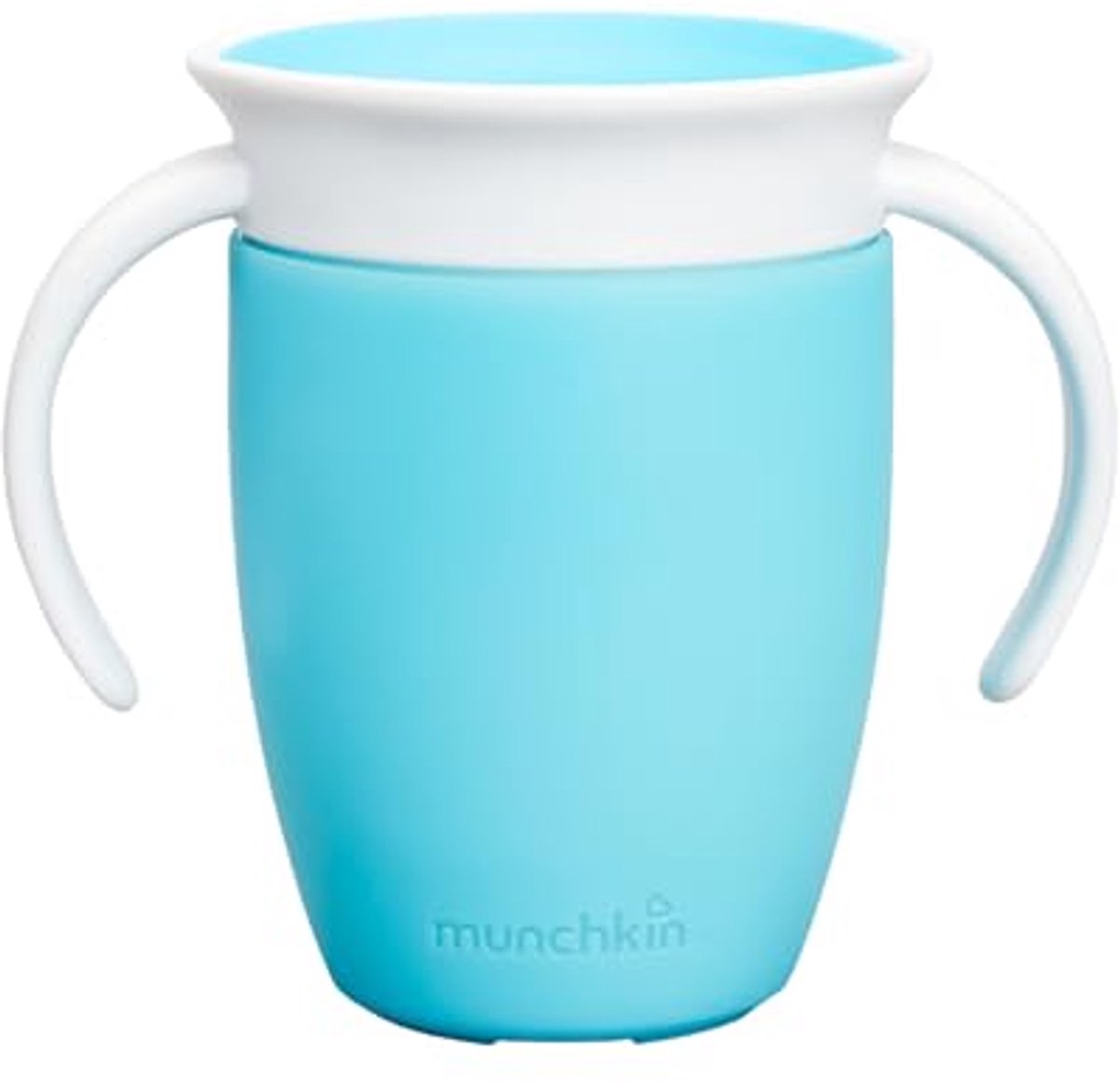 Image of 360° Drinkbeker voor Baby's en Peuters - Ideale Sippy Cup, Water- en Overgangsbeker 6+ Maanden, 207 ml, Blauw