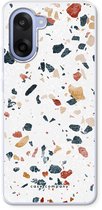 Case Company® - Hoesje geschikt voor OnePlus Nord CE5 hoesje - Terrazzo N°4 - Soft Cover Telefoonhoesje - Bescherming aan alle Kanten en Schermrand