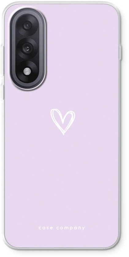 Case Company® - Coque compatible avec OnePlus Nord 5 - Klein cœur violet - Coque souple - Protection intégrale et sur le bord de l'écran