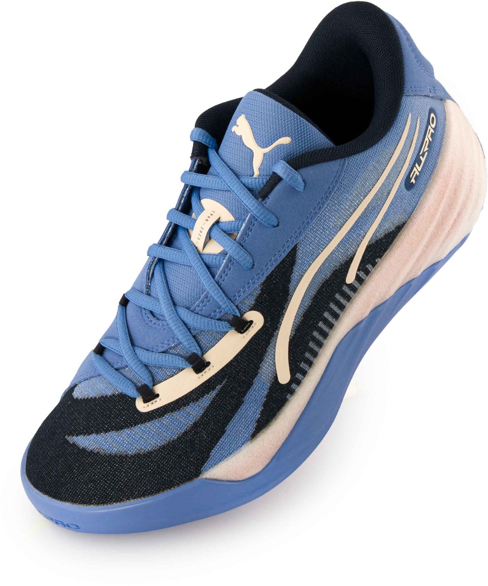 Indoorschoenen Puma Heren All Pro Nitro Sneaker Blauw