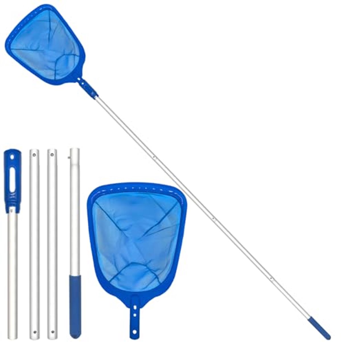 Upgrade Skimmer Net voor Zwembaden - Bladeren Rake Net voor Snelle Opruiming van Ponds en Spa's