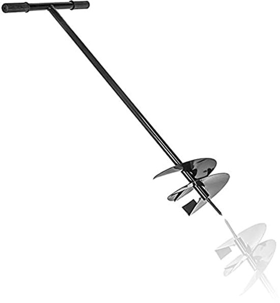 Duurzame Grondboor Ø 250 mm voor de Tuin - Ergonomische Handboor met Rubberen Handgrepen van VONROC — afbeelding 4