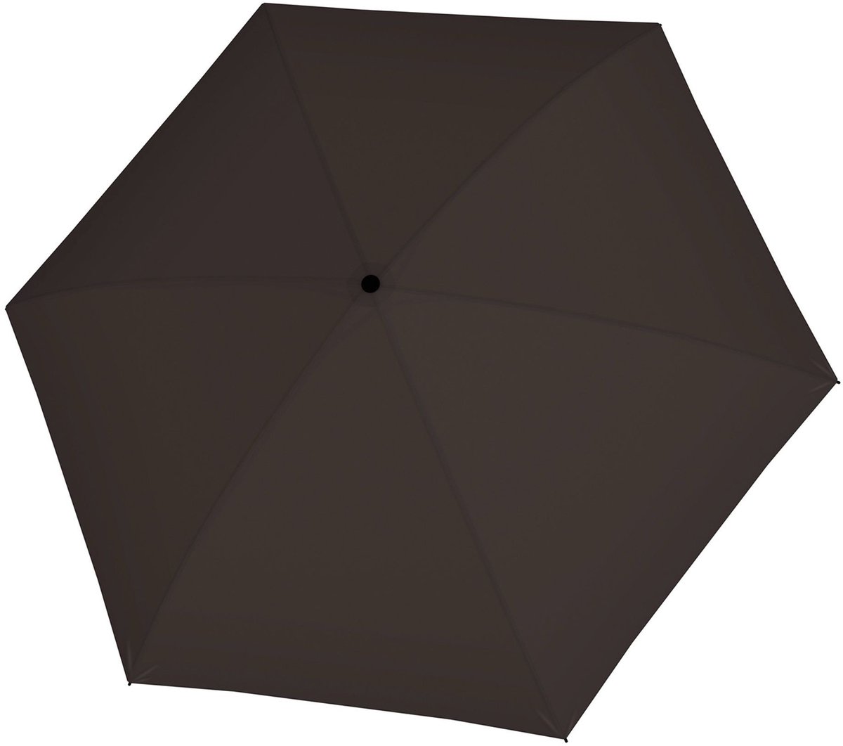 doppler paraplu Zero Magic Uni Mocca Brown donkerbruin