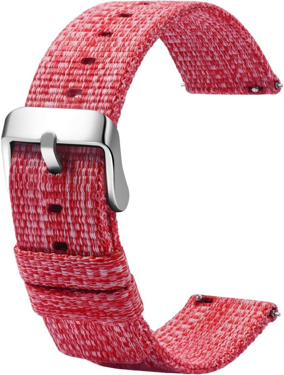 Orivio - Nylon horlogeband snelspanner 20mm heren - NATO stijl G10 Military Ballistic reserveband zwart grijs groen