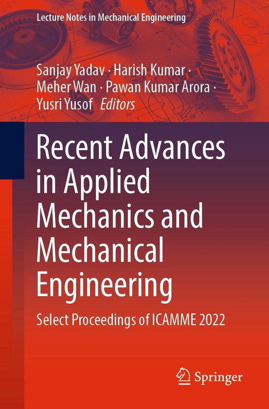 Engineering (R0) - Recent Advances in Applied Mechanics and  ... - cover