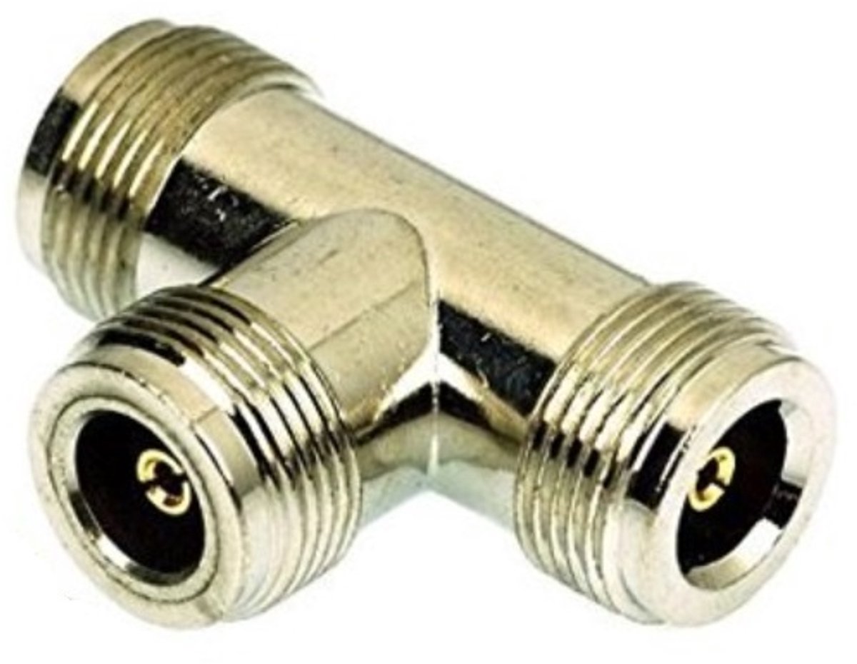 N (v) - 2x N (v) T-adapter - 50 Ohm