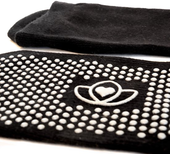 Antislip sokken zwart - Lotus van Merkloos — afbeelding 4