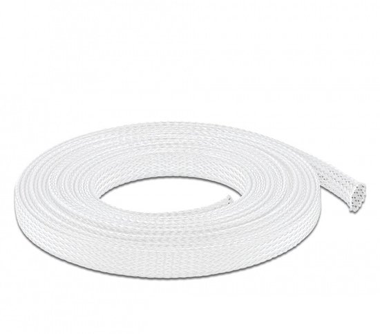 Delock Geflechtschlauch dehnbar 5 mx 12 mm lactosérum ?