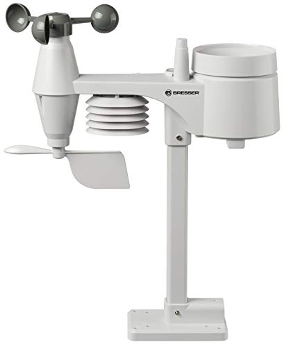 5-in-1 Draadloze Buitensensor voor Weercentrum - Vervangingssensor voor Weermeting