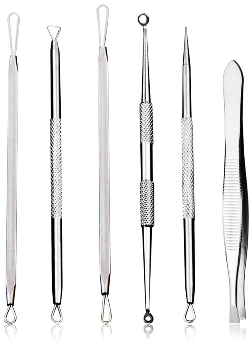 Blackhead Remover Tool voor een Schone en Glad Huid – Acne Extractor Set