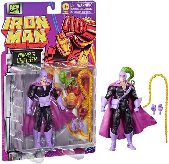 Hasbro Iron Man Marvel Legends Action Figure Marvel's Whiplash 15 cm Action Figuur