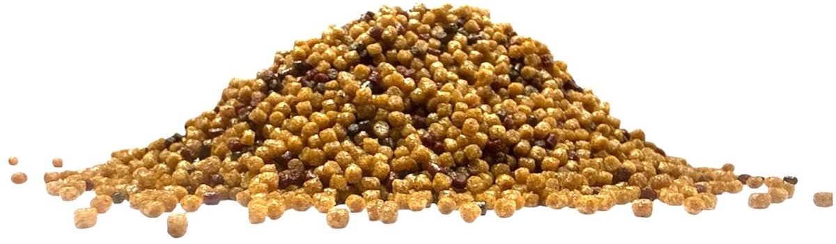 Reniers Fishing Gold Range Method & Feeder Multi Color Mix 2mm 1 Kilo - Smaak : Choco Banaan
