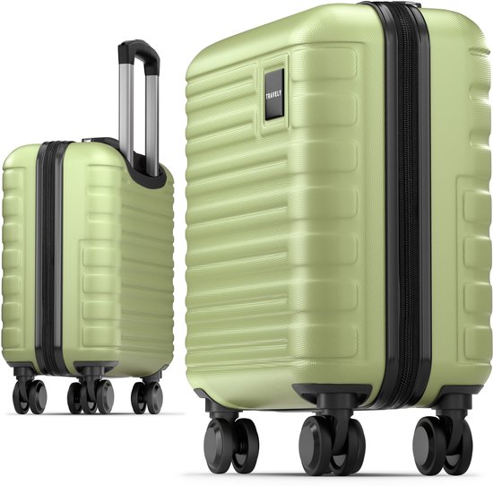 Cabin Max Anode Handbagage 45 x 36 x 20 cm lichte handbagage geschikt voor onder de stoel bij Easyjet, Zwart en Rose