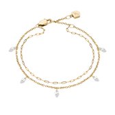 Bracelet pour femme FOSSIL ELLIS (bijou) - Couleur or