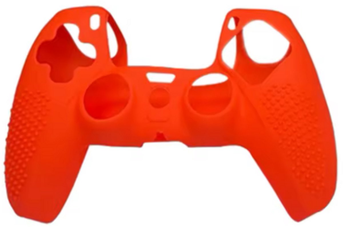 Scoby - Controller Hoesje - Silicone Cover - Geschikt voor PS5 - Universeel - Rood