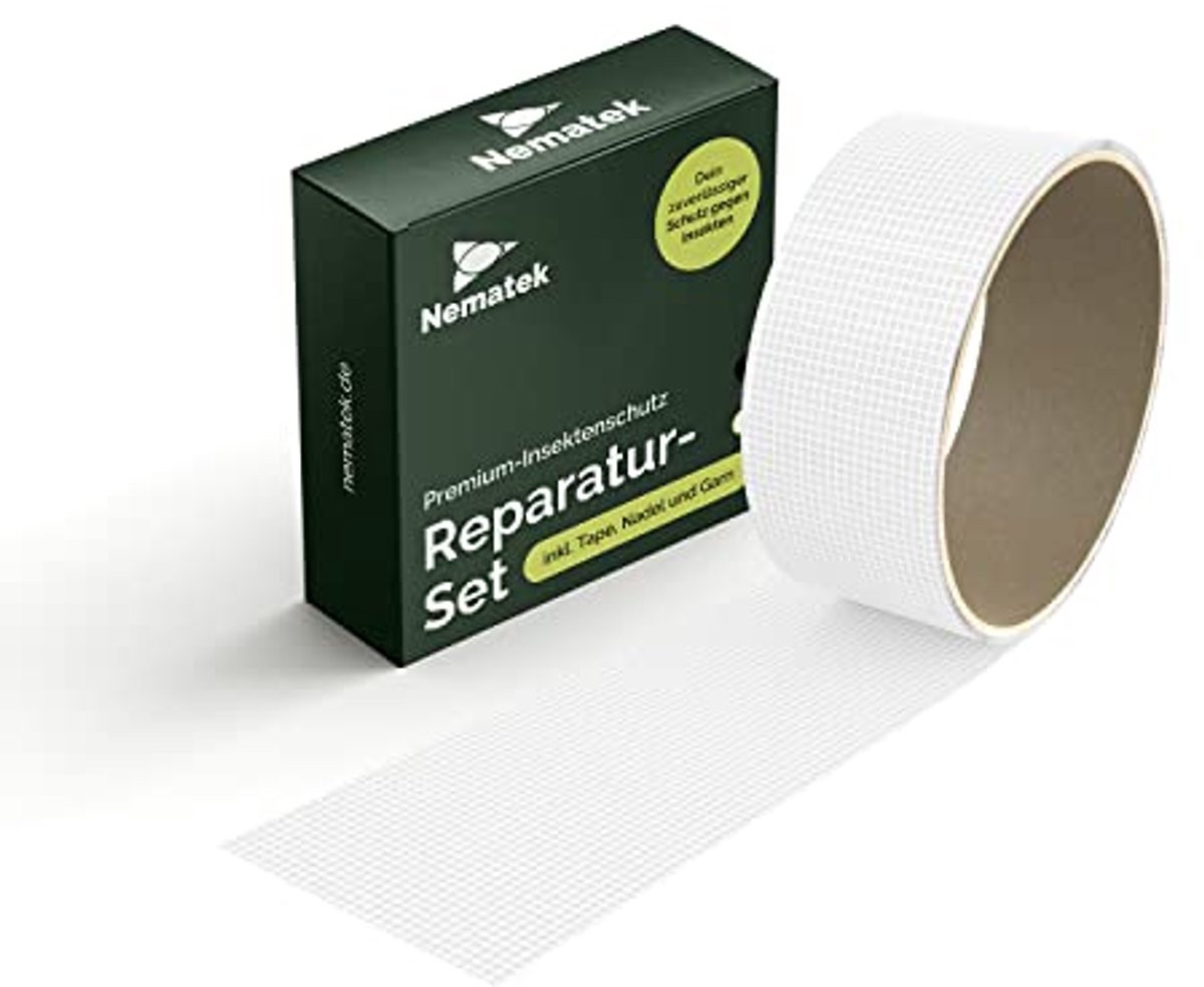 Vliegengaas Reparatieset 4,5 cm x 2 m - Insectenbescherming voor Deuren en Ramen