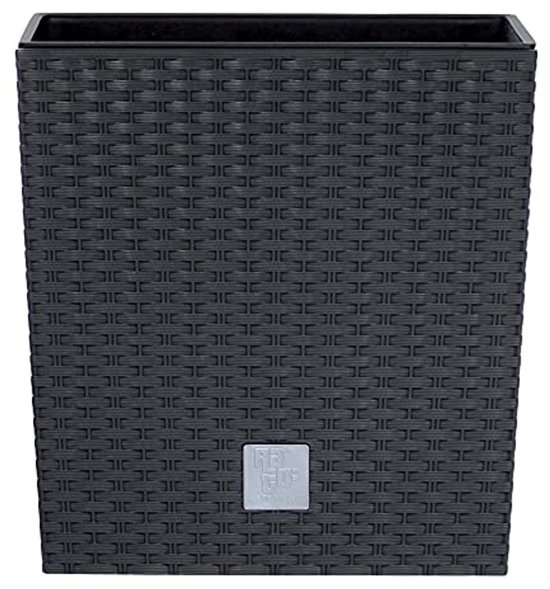 Jardinière haute élégante pour l'intérieur et l'extérieur - Anthracite