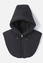 Écharpe Imperméable à Capuche Capuche Chaude Imperméable Beige