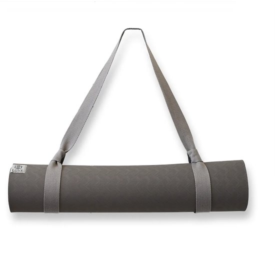 Love Generation - Yogamat Draagriem - Katoen │Terrific Taupe van Merkloos — afbeelding 4