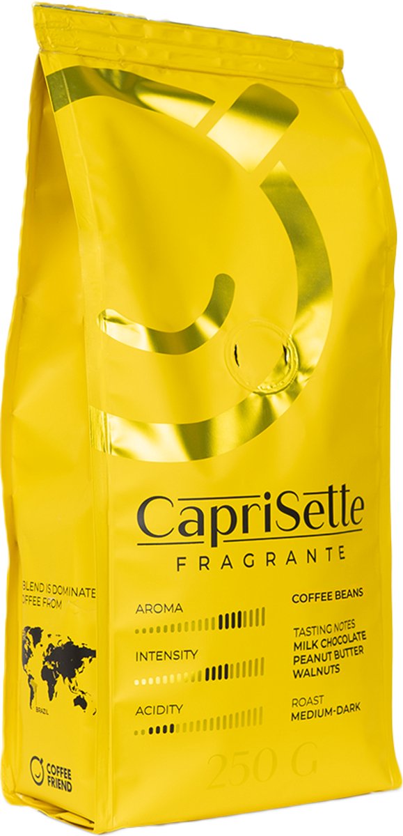 Coffee beans Caprisette Fragrante, 250 g