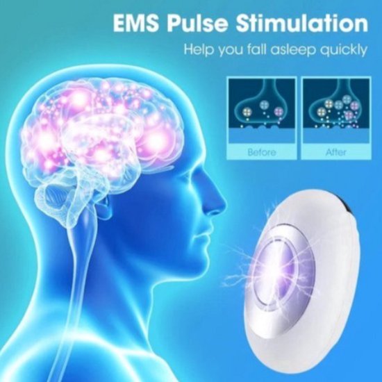 Mini Draagbare Handheld Slaapapparaat: Hypnose & EMS Pulsstimulatie, USB Oplaadbare Slaaptrainer voor Effectieve Slaaptherapie, Slaap Hulp Gadget en Ontspanningsapparaat van Flowtime — afbeelding 5