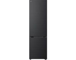 LG GBBS312AEV - Koel-vriescombinatie 333L - Zwart - DoorCooling voor gelijkmatige koeling - Zero Clearance voor een naadloze pasvorm - ThinQ bediening - Energieklasse A