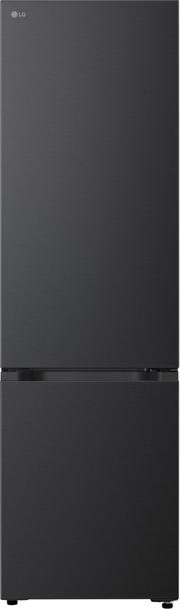 Bol.com LG GBBS312AEV - Koel-vriescombinatie 333L - Zwart - DoorCooling voor gelijkmatige koeling - Zero Clearance voor een naad... aanbieding