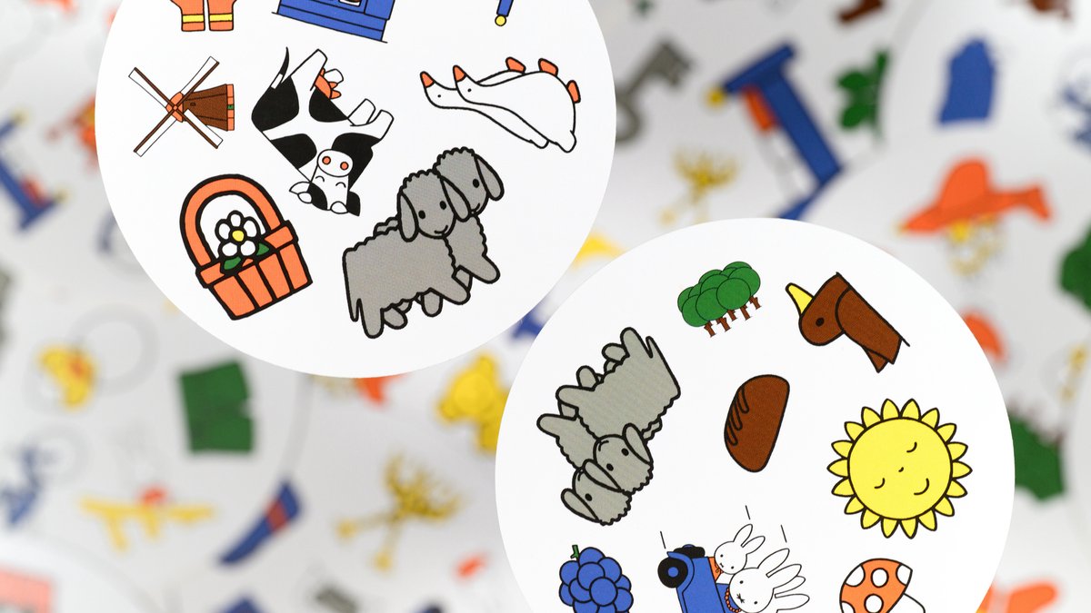 Dobble nijntje/miffy - Kaartspel - Zoekspel voor kinderen - Leerzaam en leuk — afbeelding 2