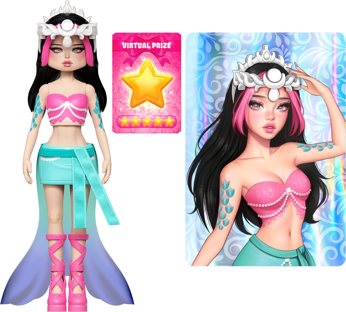 OttoSimon speelfiguur Roblox Dress To Impress Mystery Small Doll pop. — afbeelding 8
