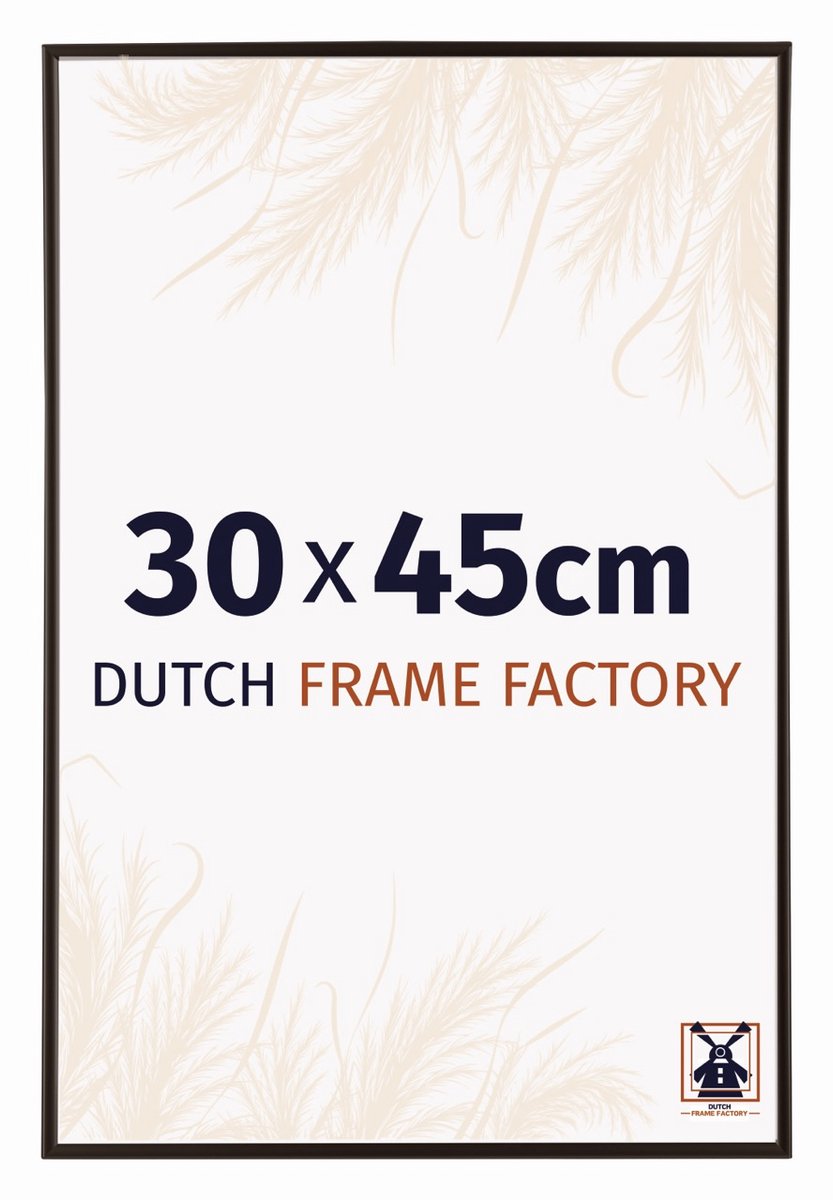 Dutch Frame Factory Fotolijst 30x45 cm - Kunststof - Antraciet - Easy