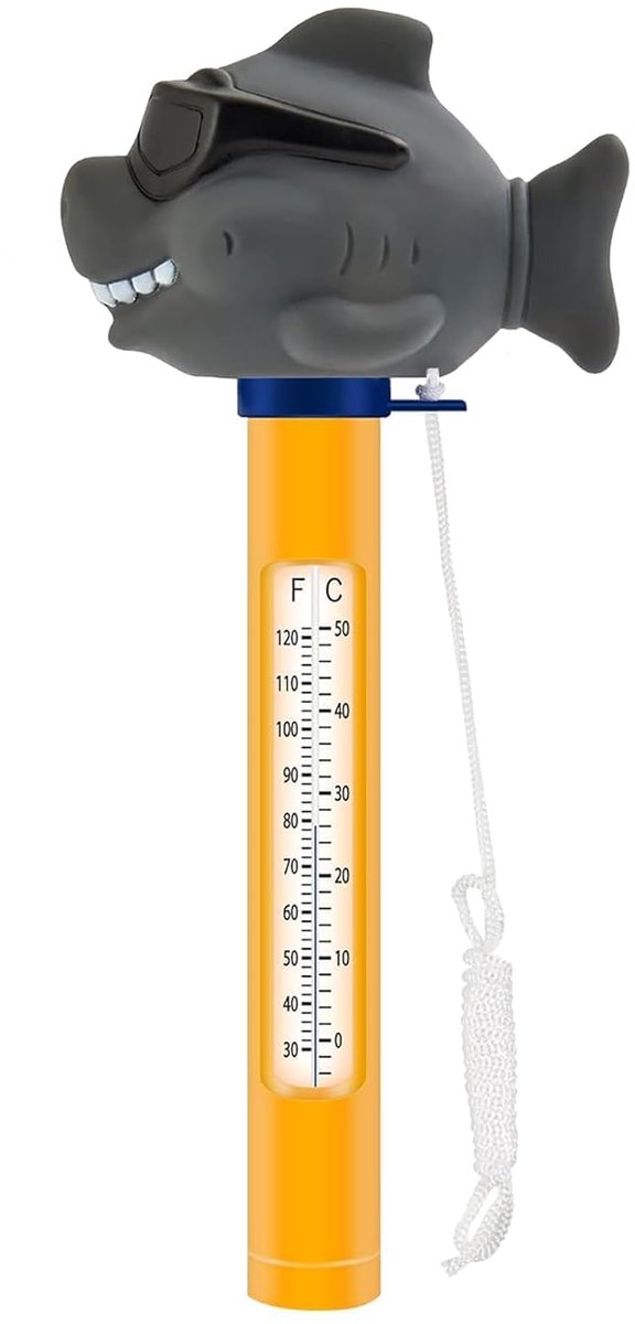 Zwemervaring Verbeteren met een Drijvende Thermometer in Cartoonvorm voor Zwembaden en Vijvers