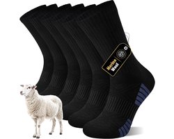 Omslag van Merino sokken voor dames en heren - 3 paar warme en ademende thermosokken