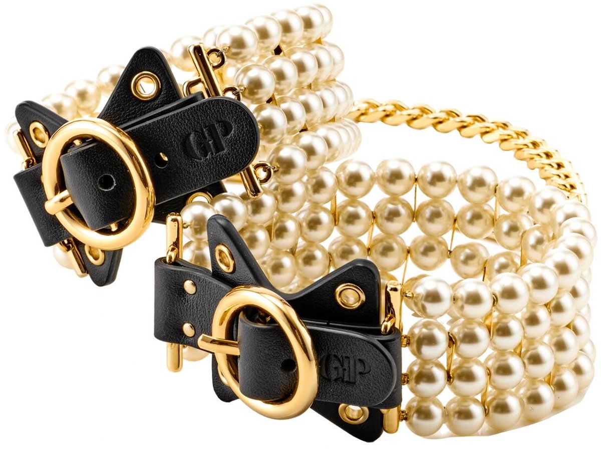 Guilty Pleasure Ballroom parel Ankle Cuffs Urethrale sonde - Zwart