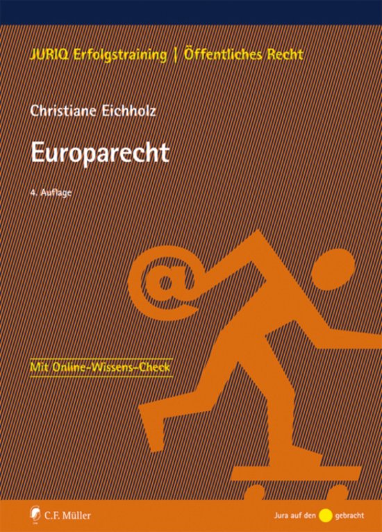 JURIQ Erfolgstraining - Europarecht - cover